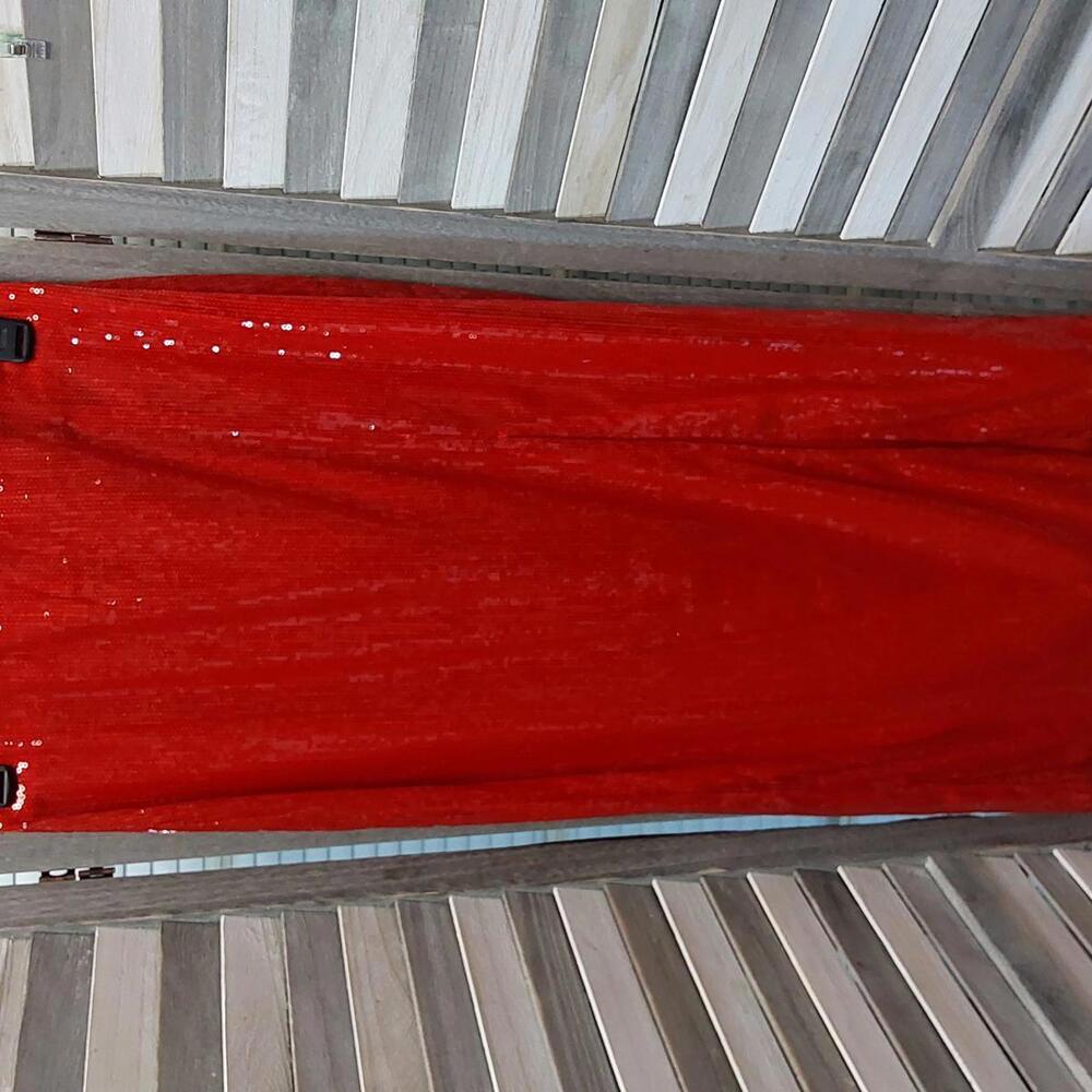a new day Red Sequin Maxi Skirt